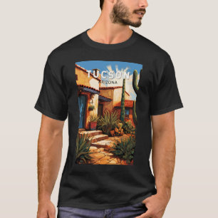 Camiseta Tucson Arizona Viagem Arte Vintage