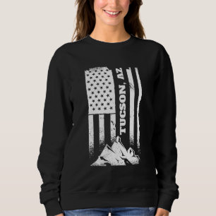 Camiseta Tucson Az Arizona Americano em aflição Patriótica