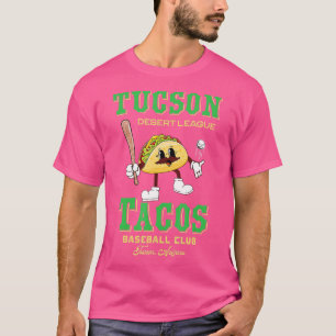 Camiseta Tucson Tacos da Liga dos Beisebol Retro da Pequena