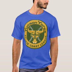Camiseta Tucson Toros Minor League Baseball em 1975