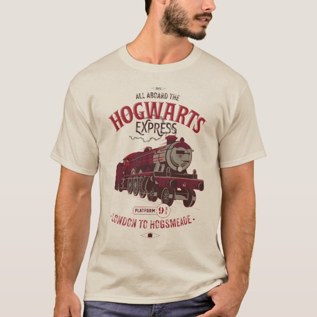 Camiseta Tudo A Bordo Do Hogwarts Express (Frente)