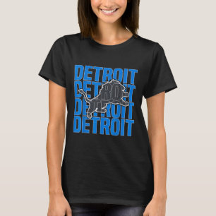 Camiseta Tudo Areia - Detroit Frio Leões Retro Amantes Detr