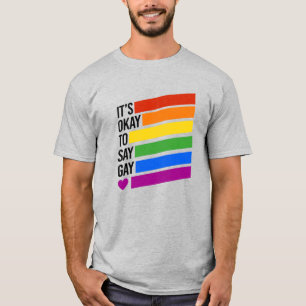 Camiseta Tudo bem dizer bares gay