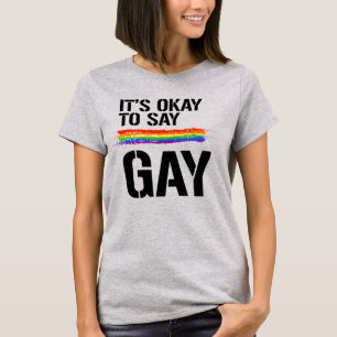 Camiseta Tudo bem dizer gay