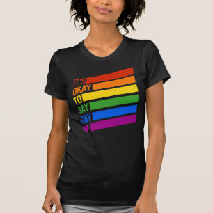 Camiseta Tudo bem dizer gay