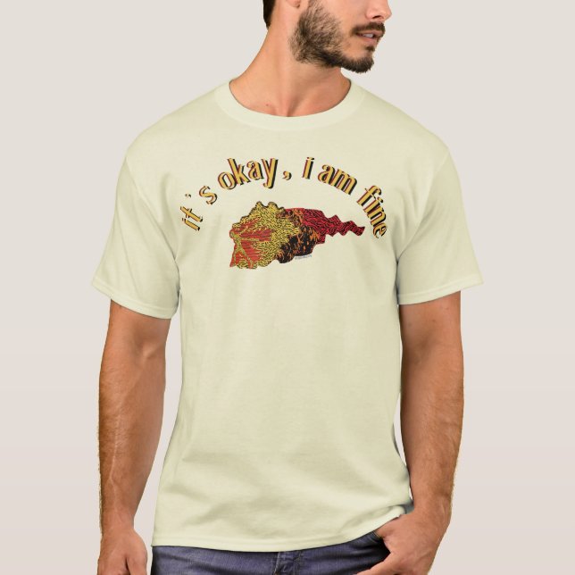 Camiseta Tudo Bem Estou Bem (Frente)