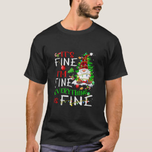 Camiseta Tudo bem, estou bem, está tudo bem, Cristo Gnomo