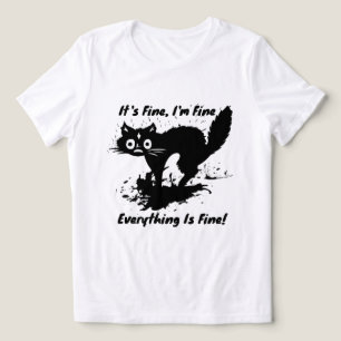 Camiseta Tudo bem, estou bem, tudo é uma boa camisa.