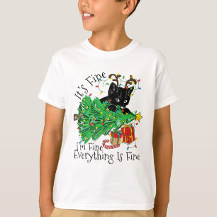 Camiseta Tudo Bem Estou Bem Tudo Está Bem Diversão Natal