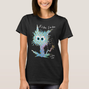 Camiseta Tudo bem, estou bem. Tudo está bem, Mermaid Scal