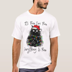 Camiseta Tudo Bem Estou Bem Tudo Está Bem Natal Bla