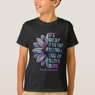 Camiseta Tudo Bem Se a Única Coisa Que Você Faz Hoje É Resp