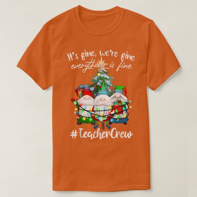 Camiseta Tudo Bem, Se Tudo Está Bem, Professor Cr (Frente do Design)
