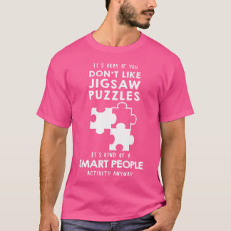 Camiseta Tudo Bem Se Você Não Gosta De Quebra-Cabeças