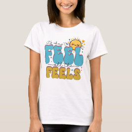 Camiseta Tudo bem sentir todas as emoções