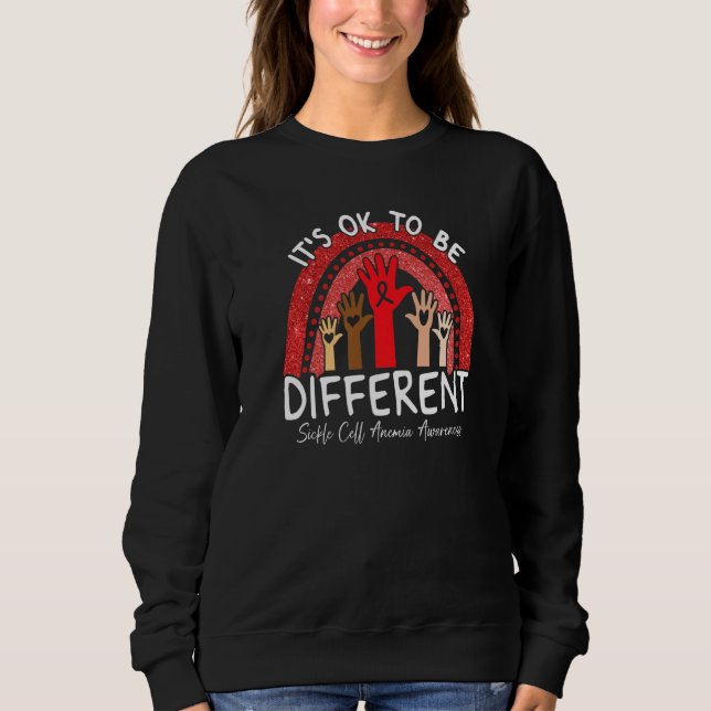 Camiseta Tudo Bem Ser Diferente Anemia Falciforme Conscient (Frente)