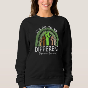 Camiseta Tudo Bem Ser Diferente Conscientização da Depressã