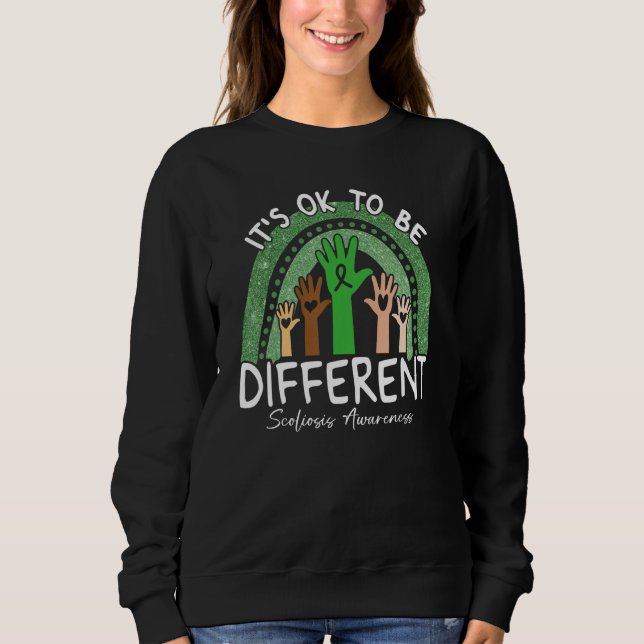 Camiseta Tudo Bem Ser Diferente Escoliose Conscientização V (Frente)