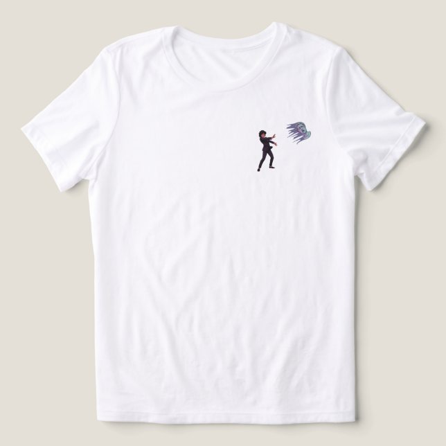 CAMISETA TUDO BEM SER MANÍACO (Design frontal)