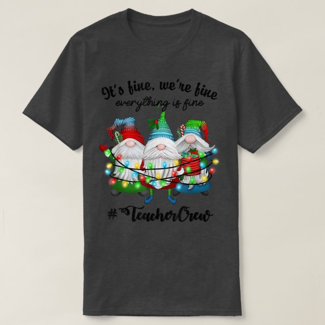 Camiseta Tudo Bem, Tudo Está Bem. (Frente do Design)