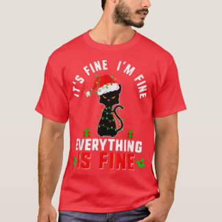 Camiseta Tudo bem, tudo está bem no Natal.