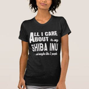 Camiseta Tudo cuidado de i é aproximadamente meu Shiba Inu