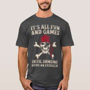 Camiseta Tudo é Diversão Até que Alguém Precisa de um Curat