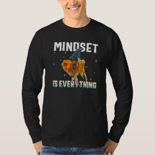 Camiseta Tudo É Mentalidade Barbatana De Tubarão Peixe Dour