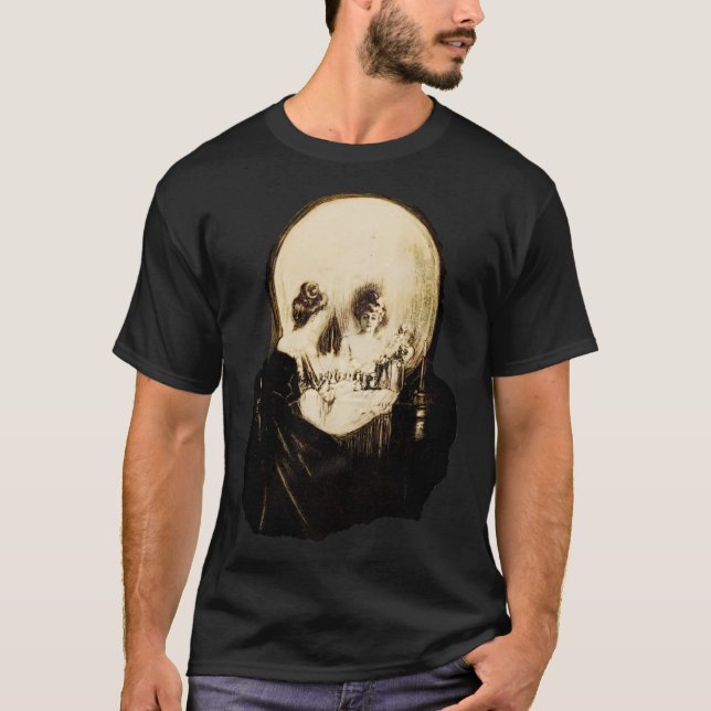 Camiseta Tudo É Vanity, Por Charles Allan Gilbert (Frente)
