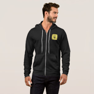 Camiseta Tudo Em Seu Lugar Adequado Retro Capuz com Zíper
