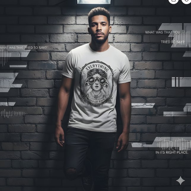 Camiseta Tudo em Seu Lugar Tee (Criador carregado)