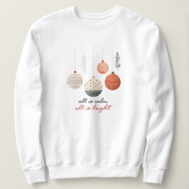 Camiseta Tudo está calmo, Bright Holiday Baubles