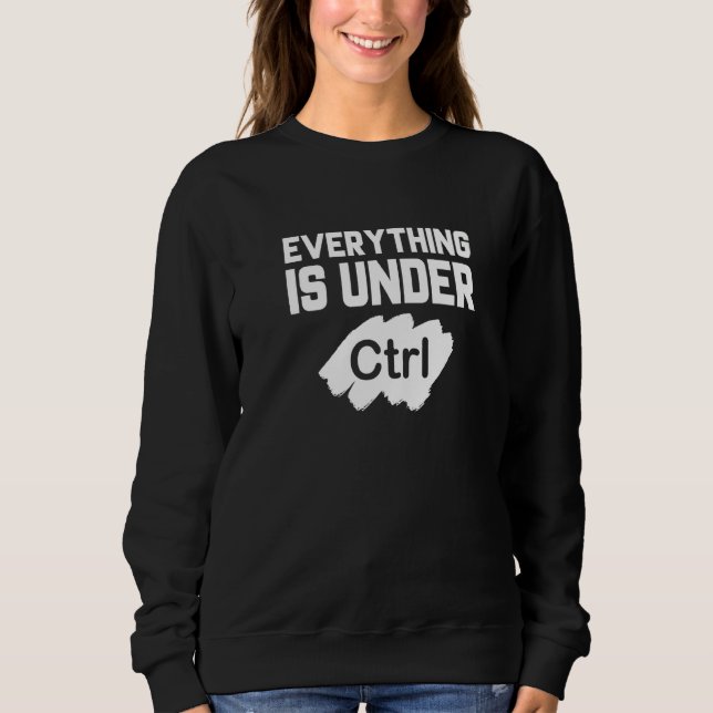 Camiseta Tudo Está Sob Controle Programador Coder Softw (Frente)