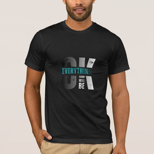 Camiseta Tudo ficará bem (Frente)