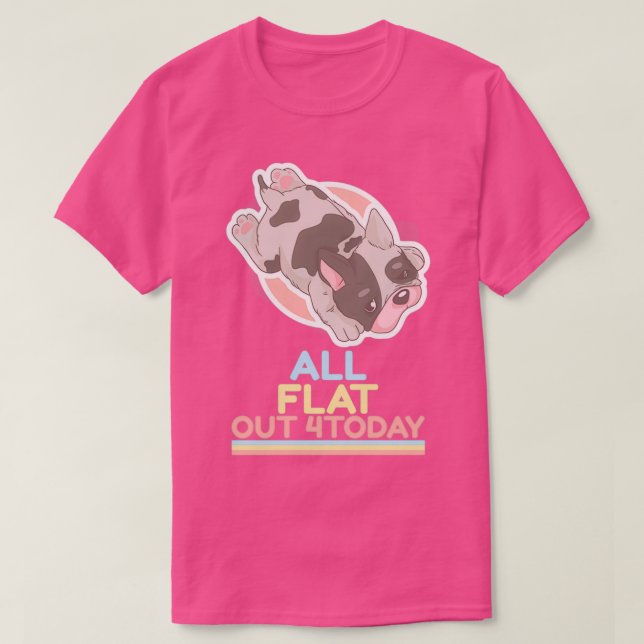 Camiseta Tudo Flat Out 4 Hoje (Frente do Design)