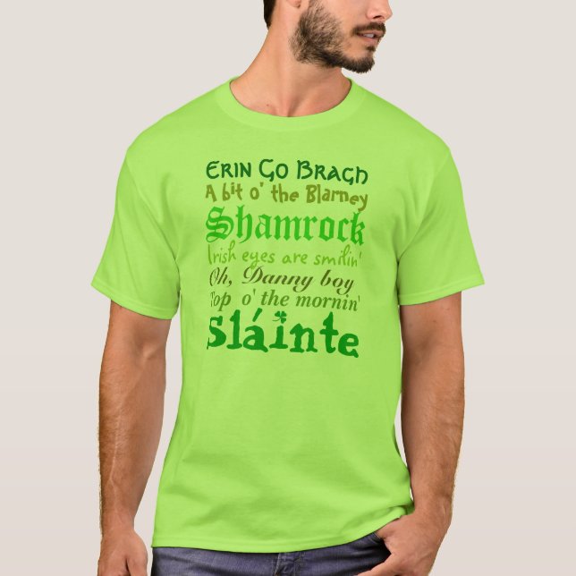 Camiseta Tudo Irlandês (Frente)