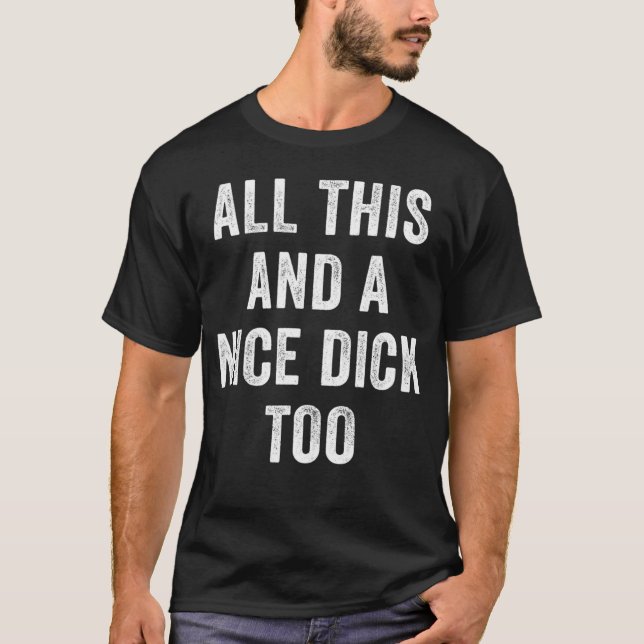 Camiseta Tudo Isso E Um Bastante Pesado Humor Adulto Muito  (Frente)