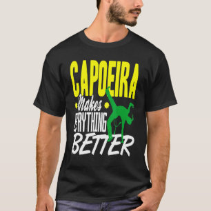 Camiseta Tudo Melhor Capoeira