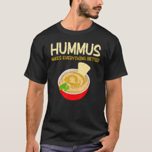 Camiseta Tudo Melhor Vegan Dip Comida Hummus