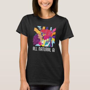 Camiseta Tudo Natural Bi Flag Bissexual Arco-íris Orgulho B