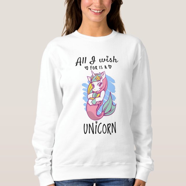 Camiseta Tudo o que desejo é um Unicórnio (Frente)