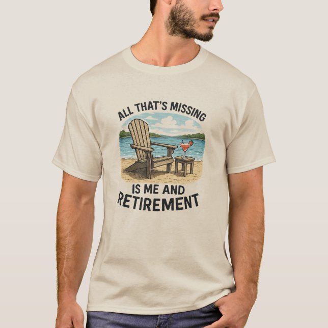 Camiseta "Tudo o que está faltando sou EU e a apos (Frente)
