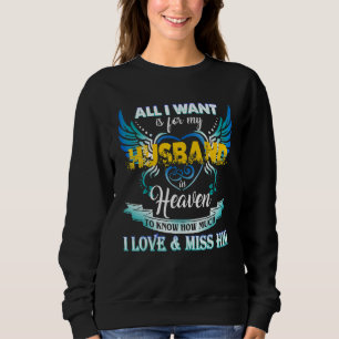 Camiseta Tudo o que eu quero é para o meu marido no céu eu