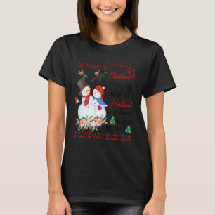 Camiseta Tudo o que eu quero é que meu marido no céu saiba