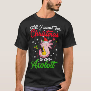 Camiseta Tudo o que eu quero é um Aolotl Natal Ho
