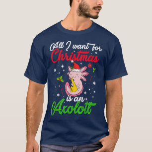 Camiseta Tudo o que eu quero é um Aolotl Natal Ho