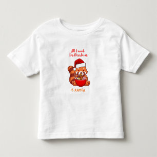Camiseta Tudo o que eu quero no Natal é Ramen