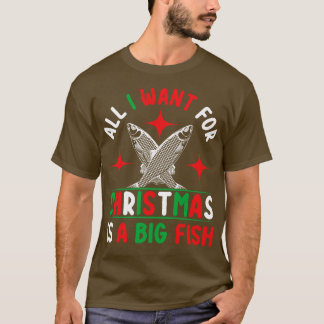 Camiseta Tudo o que eu quero para a saia de Natal