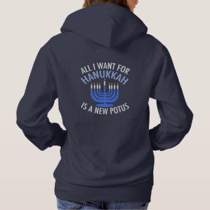 Camiseta Tudo o que eu quero para Chanucá é um novo presi