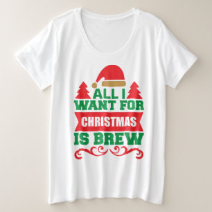 Camiseta Tudo o que eu quero para o Natal é Brew-81606